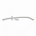 Lont + glazen lonthouder voor Mono concave 26 cm 